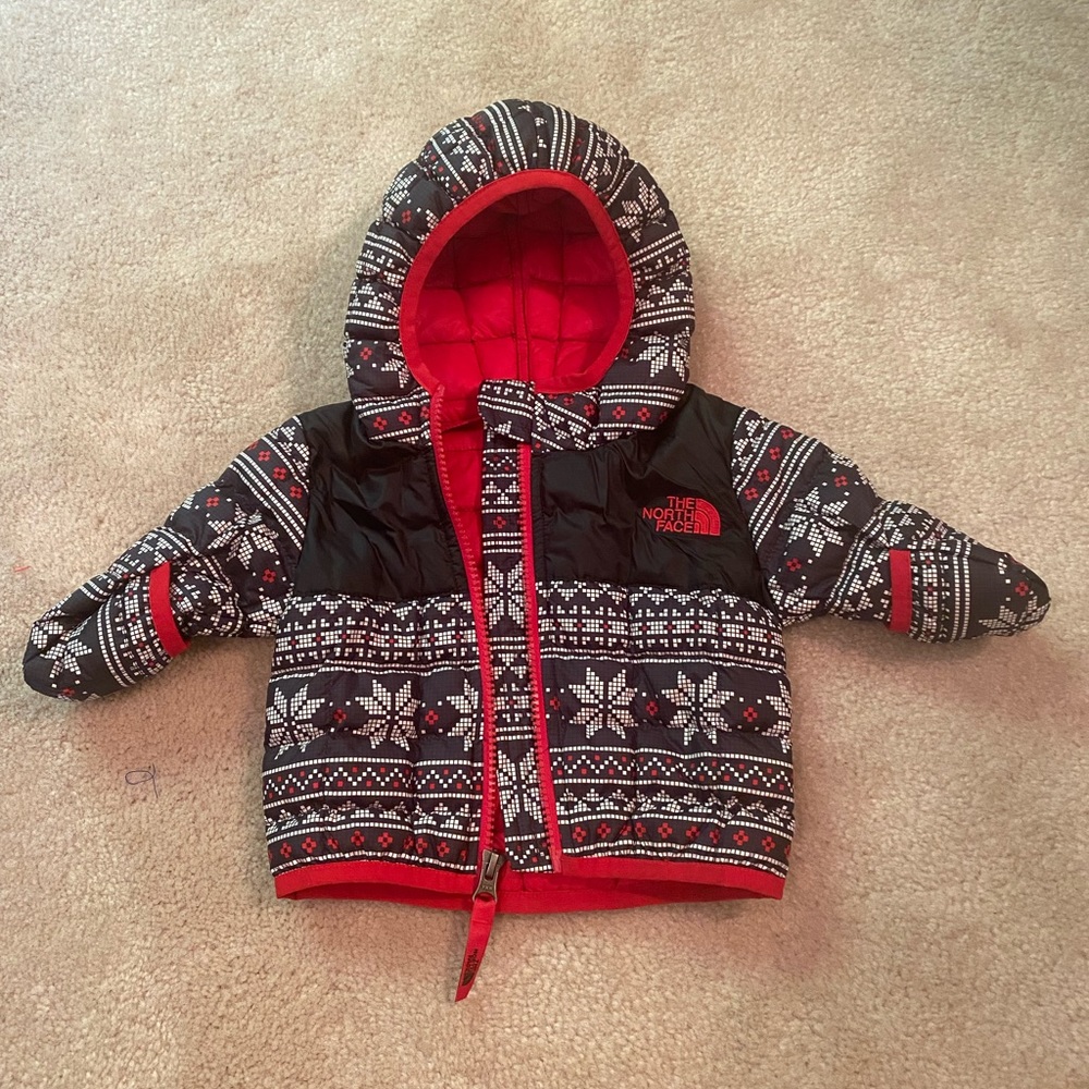 North Face Puffer Jacket 0-3 Months